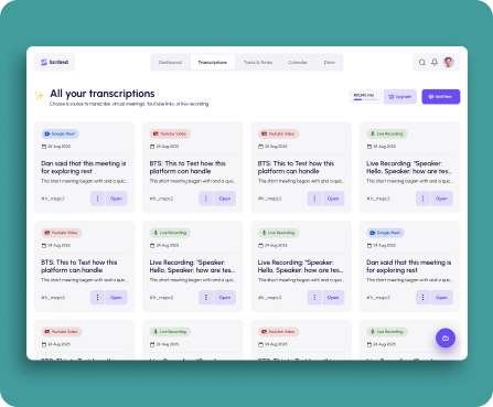 AI meeting chat workspace designed by Centmore featuring conversational AI, meeting notes, document references, summaries, tasks, and collaborative discussions.