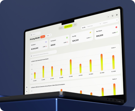 School bus transportation dashboard UX/UI design by Centmore featuring bulk route assignment, special accommodations, student allocation, and transportation management.